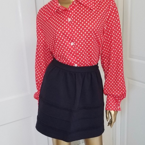 J. Crew Dresses & Skirts - J. CREW Black Swingy‎ Stretch Ponte Knit Mini Skirt Sz 00 NWT